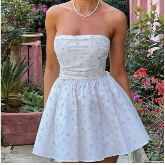 BABY BOO FASHION KATRINA MINI DRESS , PERFECT FOR BRIDAL SHOWERS & TEA PARTIES - Picture 4 of 14